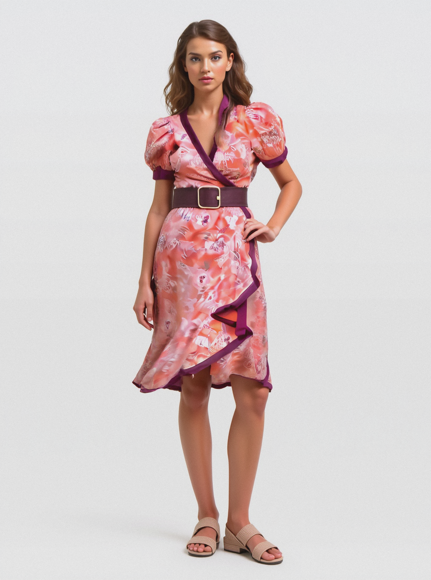 LUNE - Amara Wrap Dress