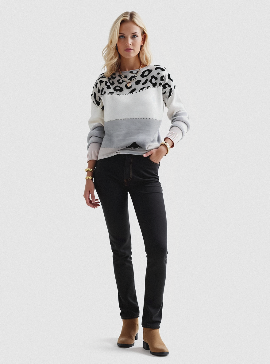 LUNE - Léopard Knit