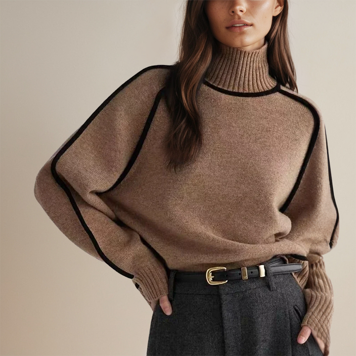 Emilie - Weicher & eleganter Rollkragenpullover